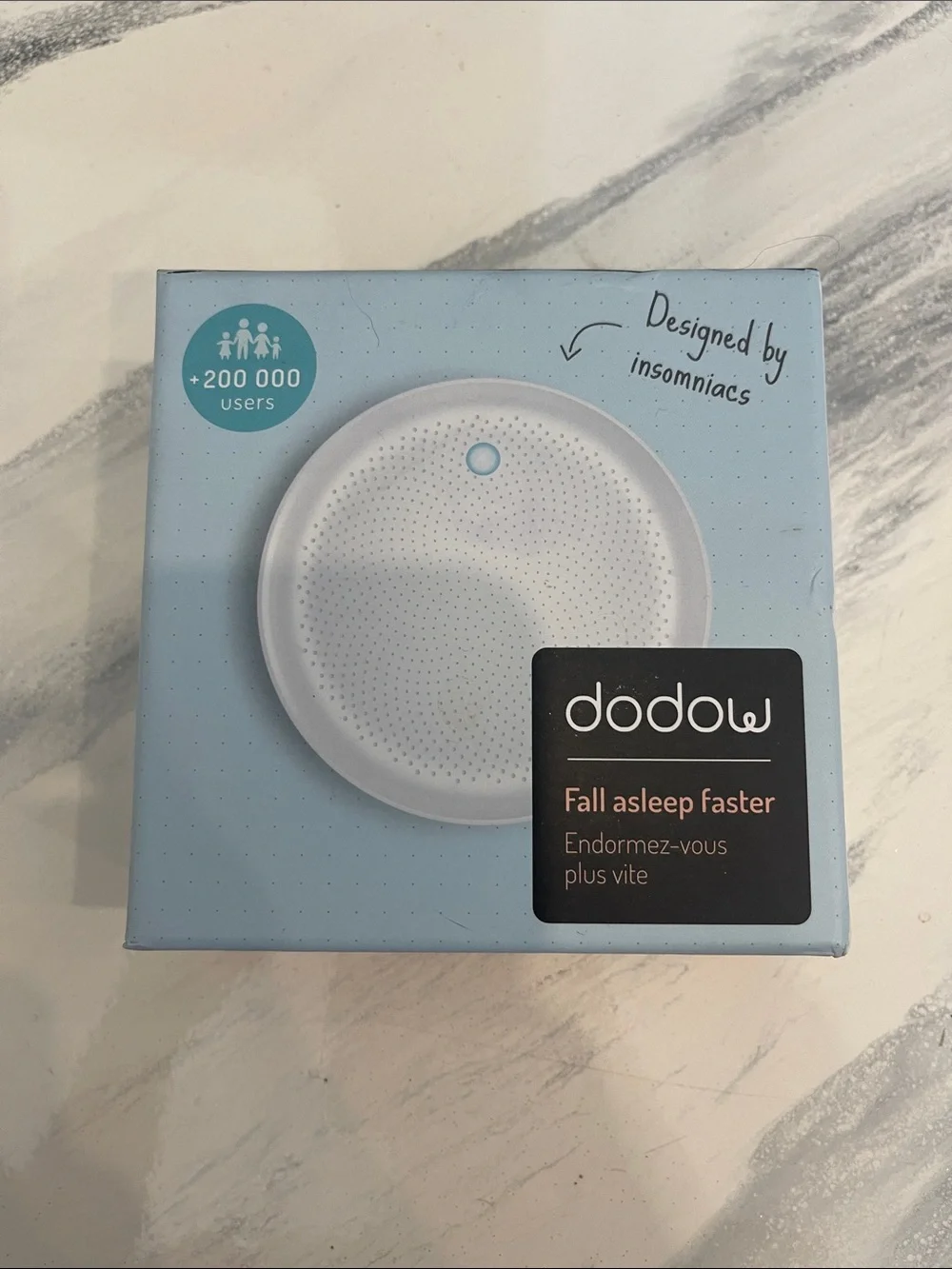 NIB Dodow White Sleep Trainer - Fall Asleep Faster
